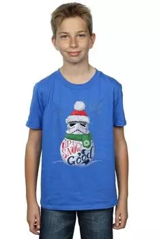 Футболка Stormtrooper Up To Snow Good Star Wars, синий