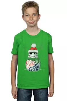 Футболка Stormtrooper Up To Snow Good Star Wars, зеленый