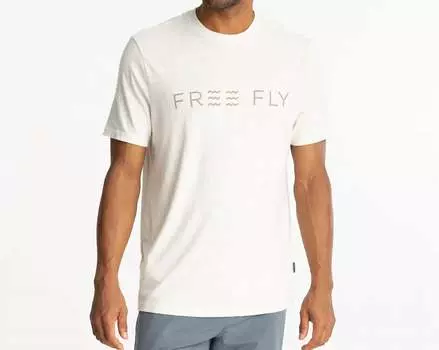 Футболка Straightaway цвета вересковой березы FREE FLY, цвет heather birch