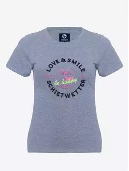 Футболка Strandwetter Emilia, 100% Baumwolle, цвет greymelange