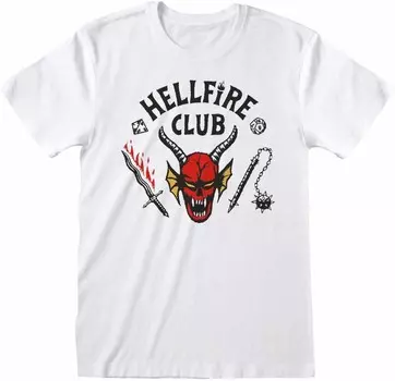 Футболка Stranger Things, белый