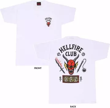 Футболка Stranger Things, белый