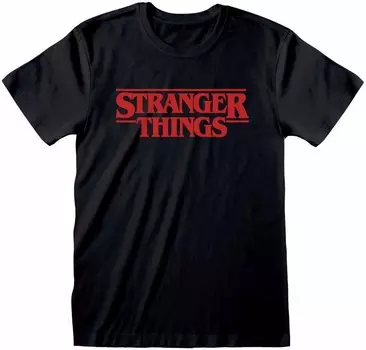 Футболка Stranger Things, черный