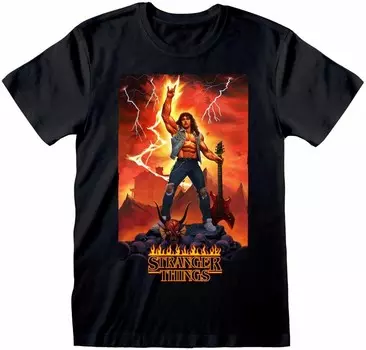 Футболка Stranger Things, черный