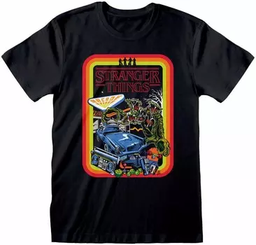 Футболка Stranger Things, черный