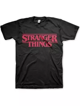Футболка Stranger Things, черный