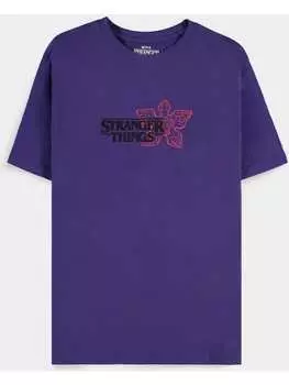Футболка Stranger Things, фиолетовый