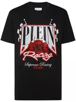 Футболка Strass Racing Club Philipp Plein, черный