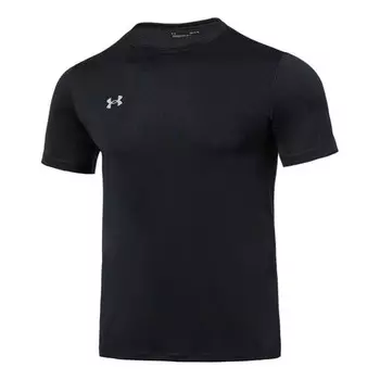 Футболка streaker short sleeve t-shirt 'black' Under Armour, черный