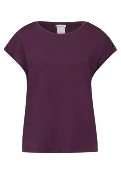Футболка STREET ONE, цвет Aubergine