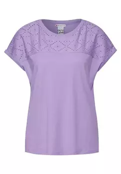 Футболка STREET ONE, фиолетовый