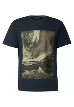 Футболка Street One MEN Arctic Sky, ночной синий