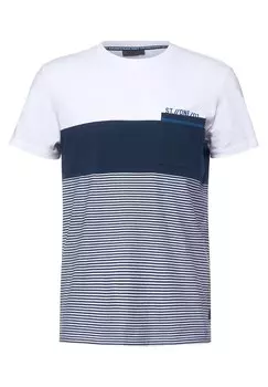 Футболка Street One Men, разноцветный