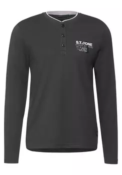 Футболка Street One MEN, темно-серый