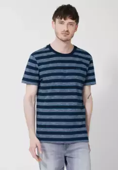 Футболка STREET ONE MEN в полоску, синий