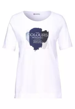 Футболка STREET ONE Shirt, белый