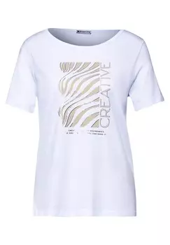 Футболка STREET ONE Shirt, белый