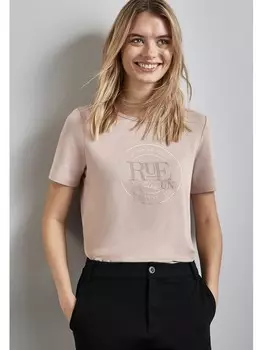 Футболка Street One Shirt, бежевый