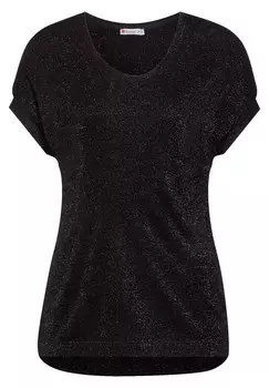 Футболка STREET ONE Shirt, черный