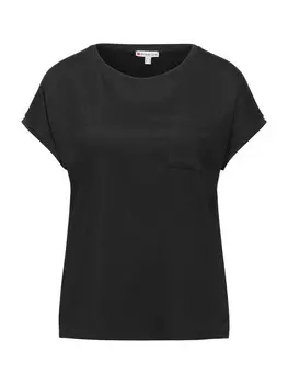 Футболка STREET ONE Shirt, черный