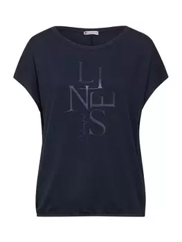 Футболка STREET ONE Shirt, цвет marine blue/night blue