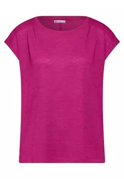 Футболка STREET ONE Shirt, фуксия