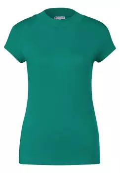 Футболка STREET ONE Shirt, изумрудный