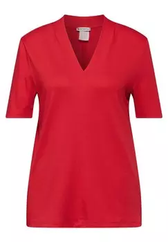 Футболка STREET ONE Shirt, красный