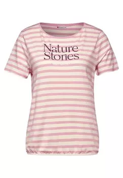 Футболка STREET ONE Shirt, розовый