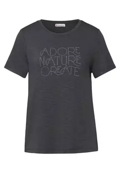 Футболка STREET ONE Shirt, серый
