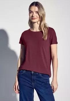 Футболка Street One, темно-красный