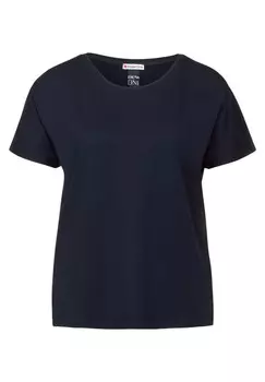 Футболка Street One, темно-синий