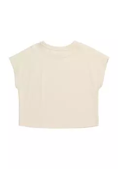 Футболка структурированная, детская Manguun, цвет Buttercream