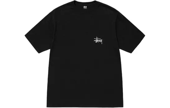 Футболка Stssy Basic из хлопка Stssy Stussy, оливковый