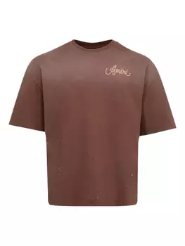 Футболка студии дизайна AMIRI, коричневый