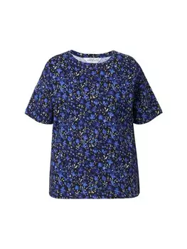 Футболка Studio Untold Shirt, цвет blauviolett