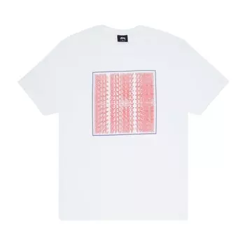 Футболка Stussy 3D 'White', белый