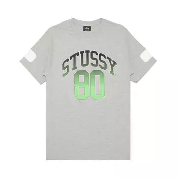 Футболка Stussy 80 Серый вереск
