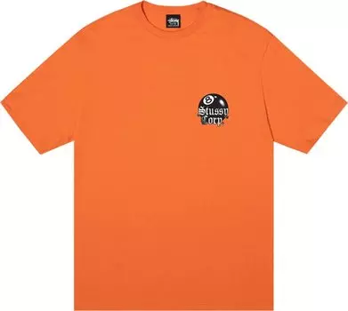 Футболка Stussy 8 Ball Corp. Tee 'Coral', оранжевый