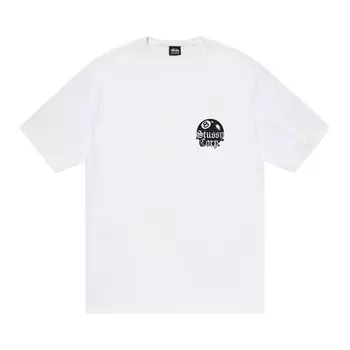 Футболка Stussy 8 Ball Corp. Tee 'White', белый