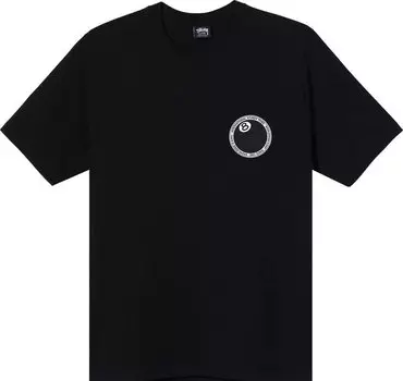 Футболка Stussy 8 Ball Dot Tee 'Black', черный
