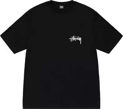 Футболка Stussy 8 Ball Fade Tee 'Black', черный