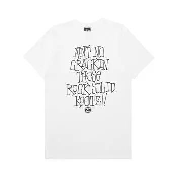 Футболка Stussy Aint No Crackin, белая