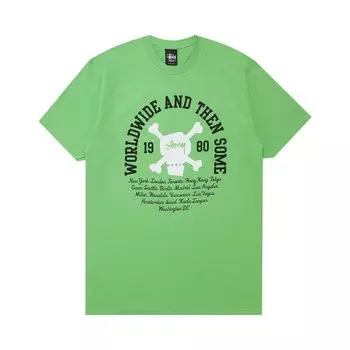 Футболка Stussy And Then Some 'Green', зеленый