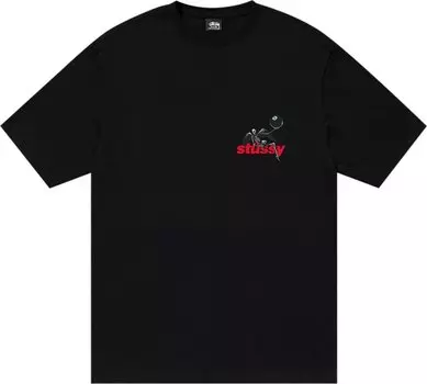 Футболка Stussy Apocalypse 'Black', черный