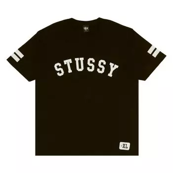 Футболка Stussy Athletic 'Black', черный