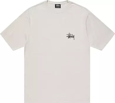 Футболка Stussy Basic Pigment Dyed Tee 'Natural', кремовый