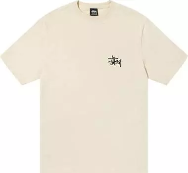 Футболка Stussy Basic Tee 'Putty', серый