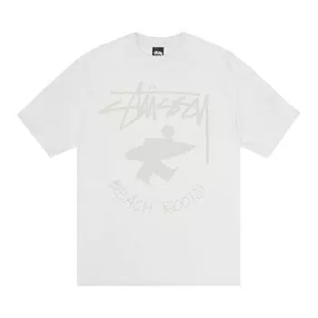 Футболка Stussy Beach Roots Tee 'Natural', белый