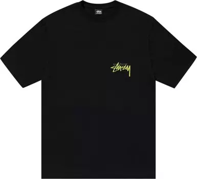 Футболка Stussy Beat Crazy 'Black', черный
